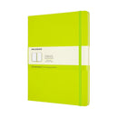 Moleskine Notebook XL Plain Lemon Green Hard - Office Connect 2018