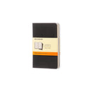 Moleskine Cahier Journals Pocket Black Ruled Pack 3 - Office Connect 2018