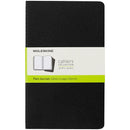 Moleskine Cahier Journals Large Black Plain Pack 3 - Office Connect 2018