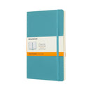 Moleskine Notebook Large Ruled Reef Blue Soft - Office Connect 2018