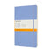 Moleskine Notebook Large Ruled Hydrangea Blue Soft - Office Connect 2018