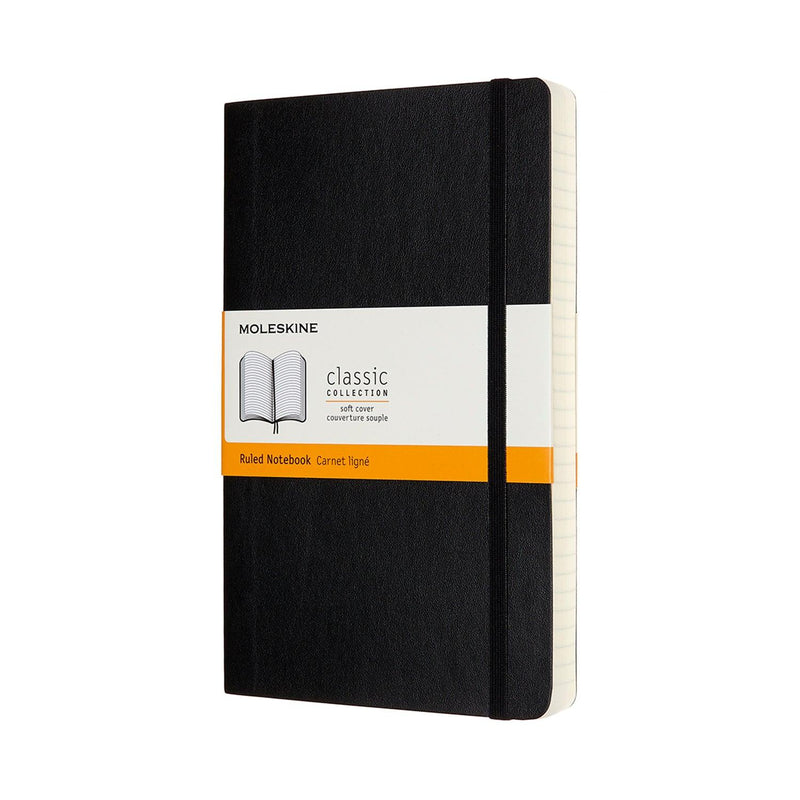 Moleskine Notebook Expanded Large Black Soft Cover Ruled - Office Connect 2018