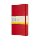 Moleskine Notebook Large Square Scarlet Red Soft Cover - Office Connect 2018