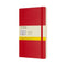 Moleskine Notebook Large Square Scarlet Red Soft Cover - Office Connect 2018