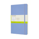 Moleskine Notebook Large Plain Hydrangea Blue Soft - Office Connect 2018