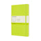 Moleskine Notebook Large Plain Lemon Green Soft - Office Connect 2018