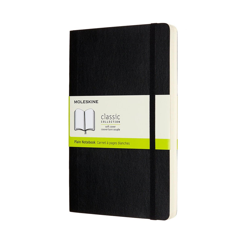 Moleskine Notebook Expanded Large Black Soft Cover Plain - Office Connect 2018