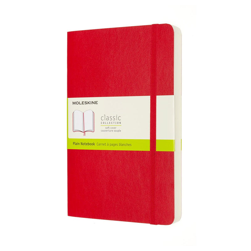 Moleskine Notebook Large Expanded Plain Scarlet Red Soft - Office Connect 2018