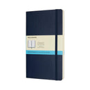 Moleskine Notebook Large Sapphire Blue Soft Cover Dot - Office Connect 2018