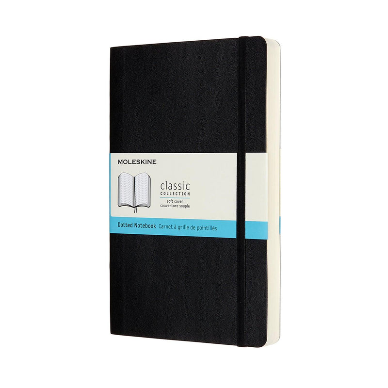 Moleskine Notebook Expanded Large Black Soft Cover Dot - Office Connect 2018