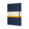 Moleskine Notebook XL Sapphire Blue Soft Cover Ruled - Office Connect 2018