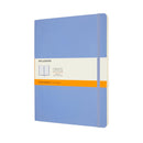 Moleskine Notebook XL Ruled Hydrangea Blue Soft - Office Connect 2018