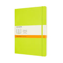 Moleskine Notebook XL Ruled Lemon Green Soft - Office Connect 2018