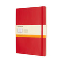 Moleskine Notebook XL Scarlet Red Soft Cover Ruled - Office Connect 2018