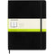 Moleskine Notebook XL Black Soft Cover Plain - Office Connect 2018