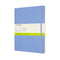 Moleskine Notebook XL Plain Hydrangea Blue Soft - Office Connect 2018