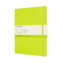 Moleskine Notebook XL Plain Lemon Green Soft - Office Connect 2018