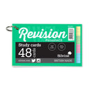 Luxpad Revision Study Cards 5x3 Ruled Assorted Colours with Binding Ring - Office Connect 2018