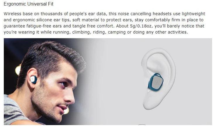 Promate TrueBlue-2 Wireless Stereo Hi-Fi Earphones - Office Connect 2018