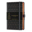 Castelli Notebook Copper and Gold Pocket Ruled Honey Copper - Office Connect 2018