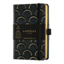 Castelli Notebook Copper and Gold Pocket Ruled Deco Gold - Office Connect 2018