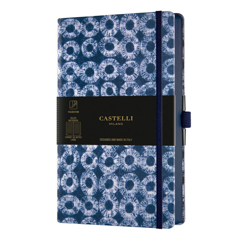 Castelli Notebook Shibori A5 Ruled Rings - Office Connect 2018