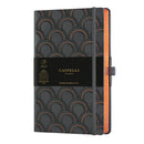 Castelli Notebook Copper and Gold A5 Ruled Art Deco Copper - Office Connect 2018