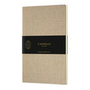 Castelli Quaderno Notebook A5 Soft Cover Harris Sand - Office Connect 2018
