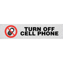 Rosebud Sign Turn Off Cell Phone - Office Connect 2018