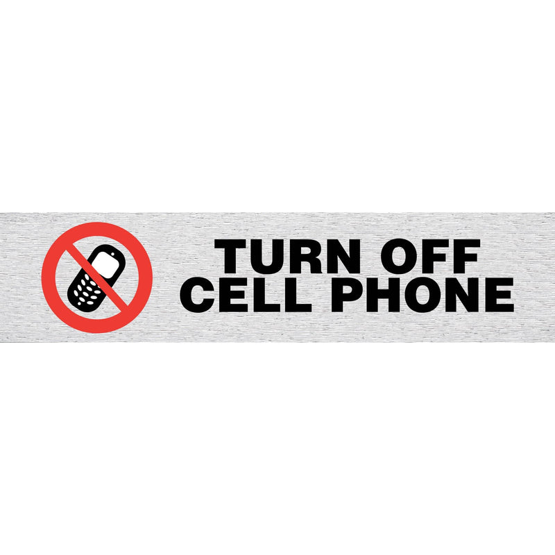 Rosebud Sign Turn Off Cell Phone - Office Connect 2018