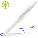 Schneider Ballpoint Pen Reco Medium Blue Ink Dark White Barrel - Office Connect 2018