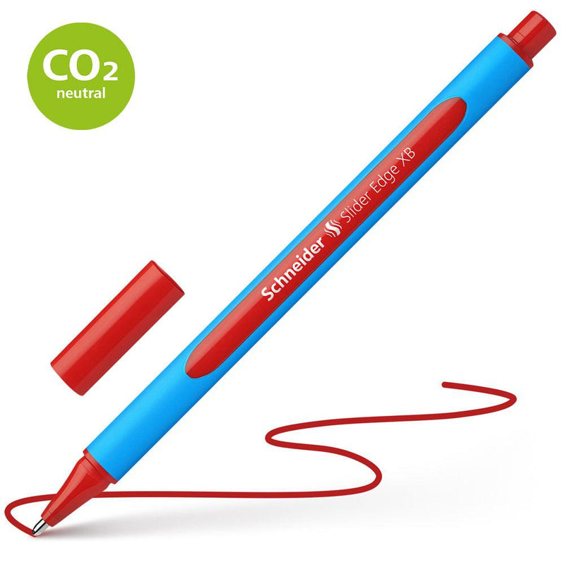 Schneider Ballpoint Pen Slider Edge Extra Broad Red - Office Connect 2018