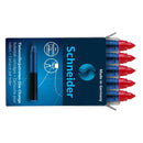 Schneider Rollerball Refill Cartridge One Change Box 5 Pieces Red - Office Connect 2018