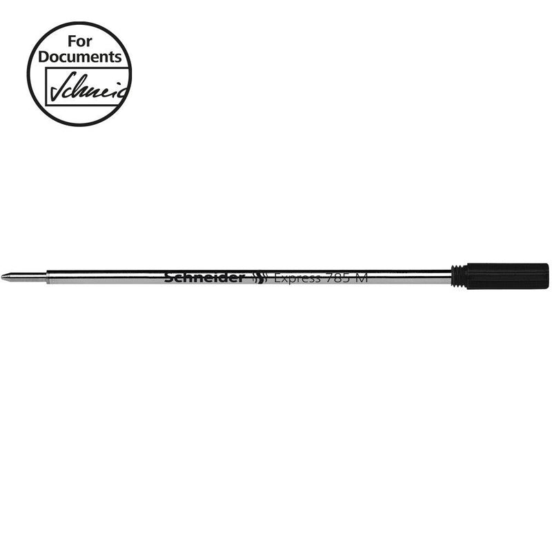 Schneider Pen Refill Ballpoint 785 Medium Black 1 piece (Fits Cross) - Office Connect 2018