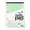 Silvine Tinted Refill Pad A4 8mm Lined with Margin 100 Pages Green - Office Connect 2018
