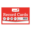 Silvine Record Cards 5x3 Plain - Office Connect 2018