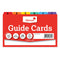 Silvine Guide Cards 5x3 A-Z Coloured Tabs - Office Connect 2018