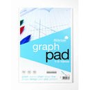 Silvine Graph Pad A4 1-5-10mm 90gsm 50 Sheets - Office Connect 2018