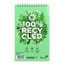 Silvine 100% Recycled Shorthand Notebook 160 Page Top Bound Wiro - Office Connect 2018