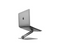 Alogic Elite Adjustable Laptop Riser - Space Grey - Desk - Aluminium Alloy - Space Gray