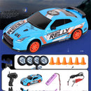 2.4G Drift Rc Car 4WD RC Drift Car Toy Remote Control GTR Model AE86 Vehicle Car RC Racing Car Toy For Children Christmas Gifts - Office Connect 2018
