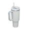 40 Oz Tumbler With Handle Straw Insulated, Stainless Steel Spill Proof Vacuum Coffee Cup Tumbler With Lid Tapered Mug Gifts For Valentine Lover Suitable For Car Gym Office Travel - Office Connect 2018