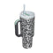 40 Oz Tumbler With Handle Straw Insulated, Stainless Steel Spill Proof Vacuum Coffee Cup Tumbler With Lid Tapered Mug Gifts For Valentine Lover Suitable For Car Gym Office Travel - Office Connect 2018