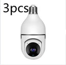 WiFi CAMERA 1080P Bulb 4X Zoom Camera E27 Home 5GWiFi Alarm Monitor - Office Connect 2018
