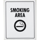 S/Adh Sign Smoking Area 290x230 - Office Connect 2018