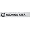 S/Adh Sign Smoking Area 55x330 - Office Connect 2018