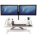 Fellowes Lotus Sit Stand Workstation White - Office Connect