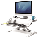 Fellowes Lotus Sit Stand Workstation White - Office Connect