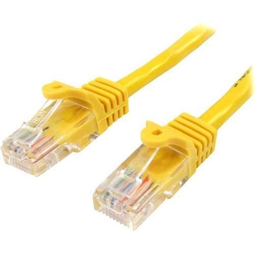 0.5m Yellow Snagless Cat5e Patch Cable - Office Connect 2018