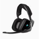 CORSAIR VOID RGB ELITE WIRELESS PREMIUM GAMING HEADSET WITH 7.1 SURROUND SOUND - BLACK - Office Connect 2018